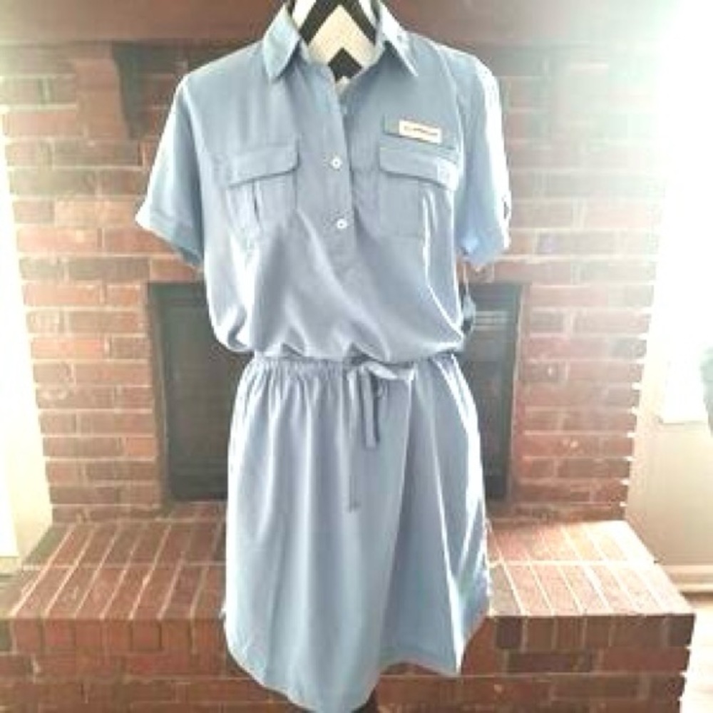 MEGELLAN - Gray Blue Sporty Dress